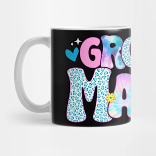 Groovy Mama Retro Mothers Day Colorful Matching Birthday Mug
